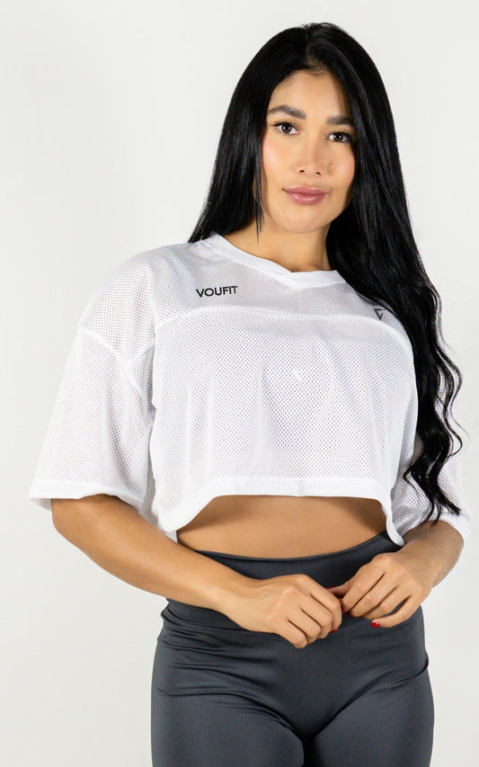 OVERSIZED SLAM CORTA BLANCO