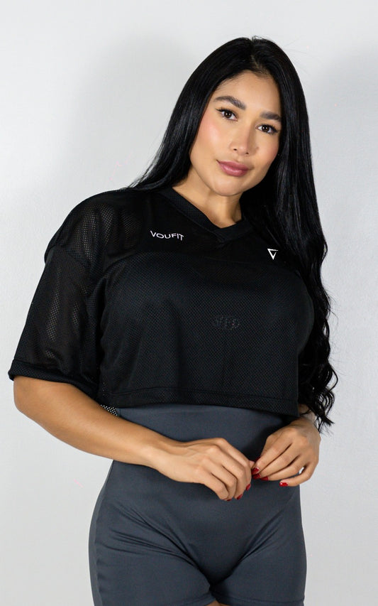 OVERSIZED SLAM CORTA NEGRO