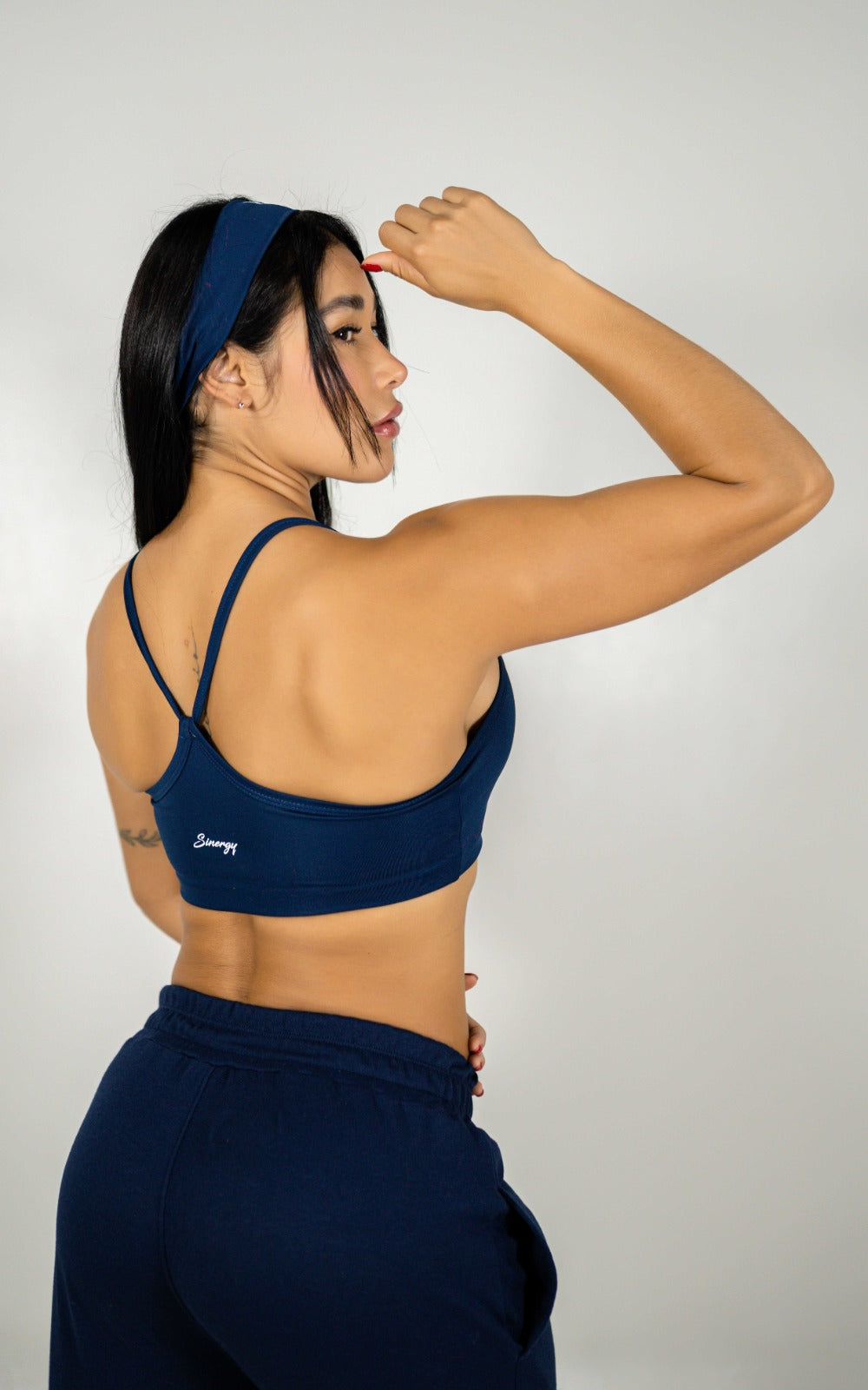 HEAD BAND AZUL OSCURO
