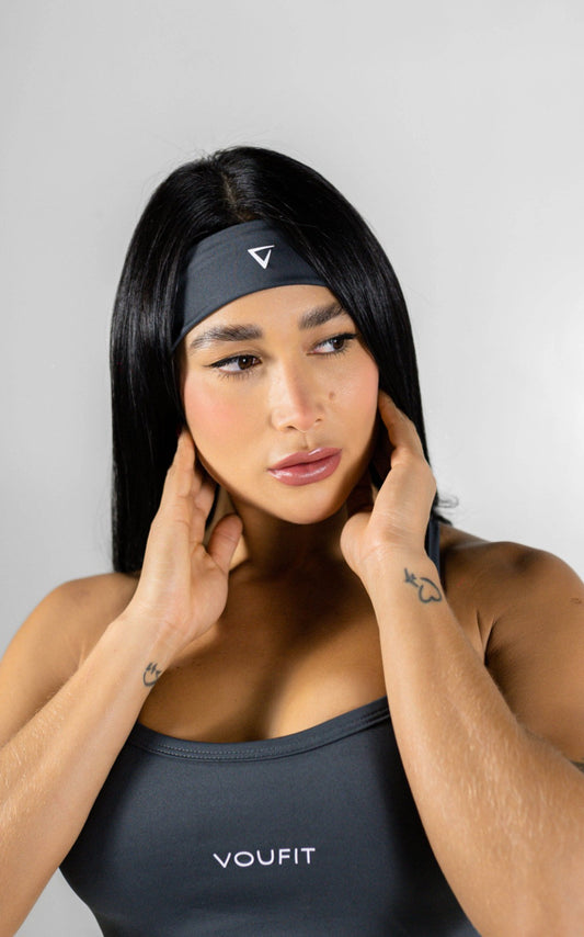 HEAD BAND GRIS
