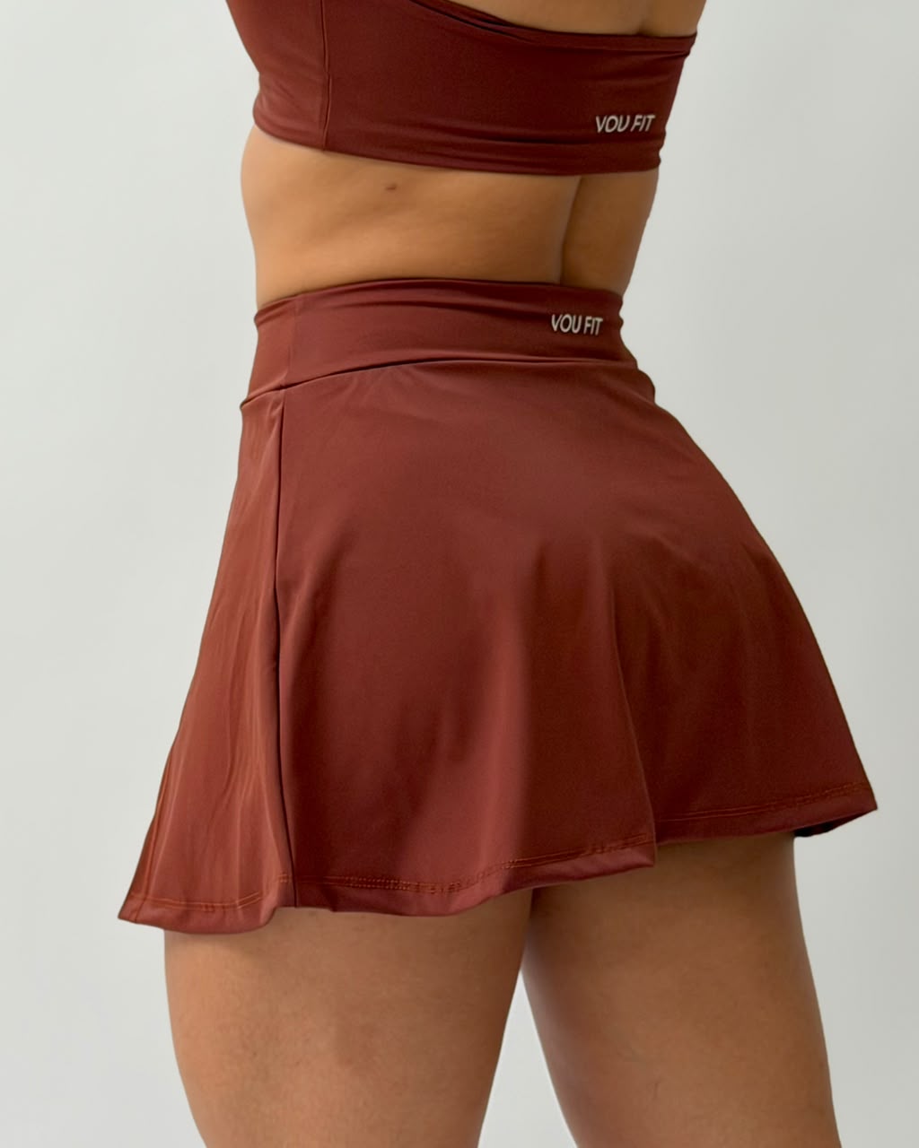 Falda Luxe Cocoa