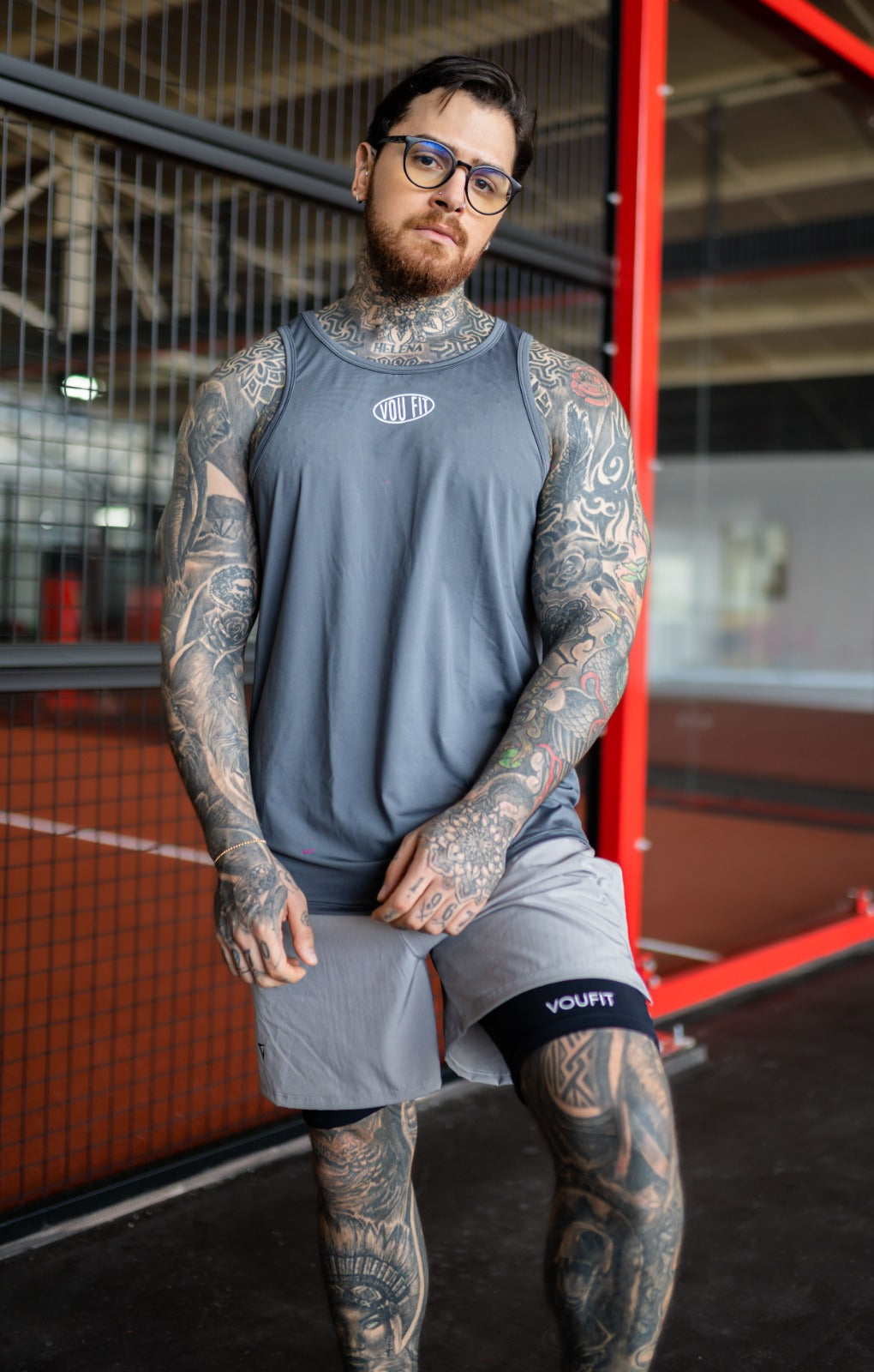 CAMISILLA ATHLETIC SYNERGY GRIS