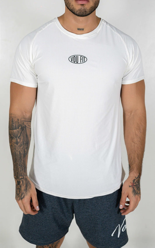 Camiseta Ranglan Sinergy Marfil