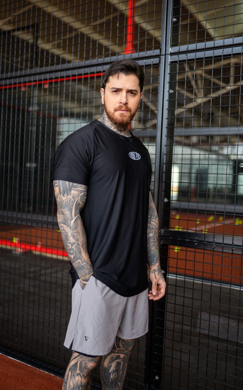 Camiseta Ranglan Synergy Negra