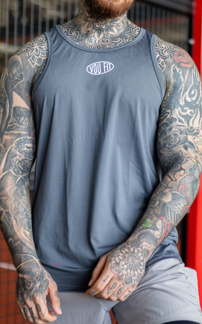 CAMISILLA ATHLETIC SYNERGY GRIS
