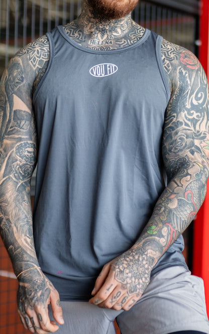 CAMISILLA ATHLETIC SYNERGY GRIS