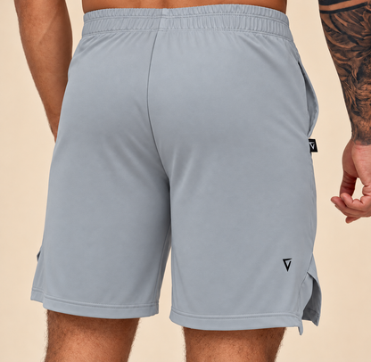 Pantaloneta Abertura Summer Gris Claro