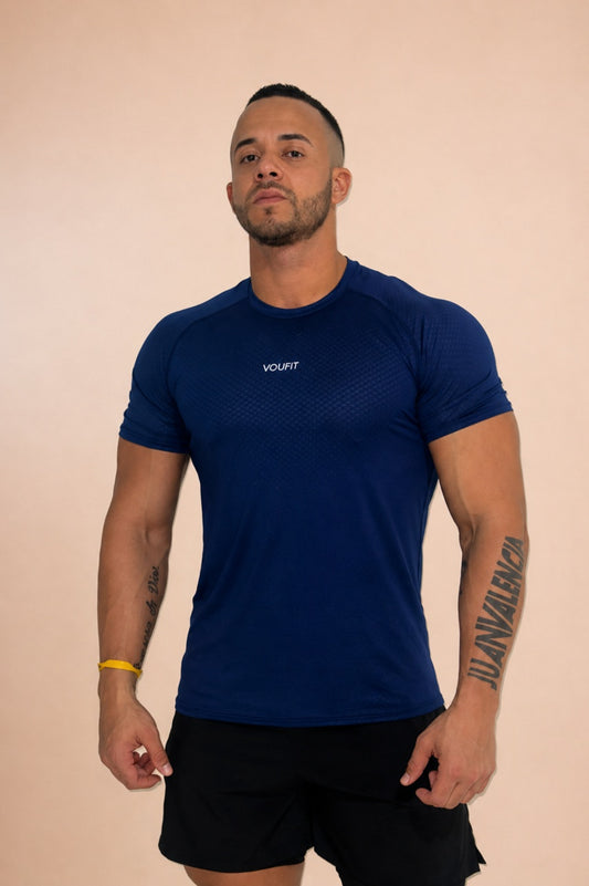 Camiseta Line Azul Oscuro