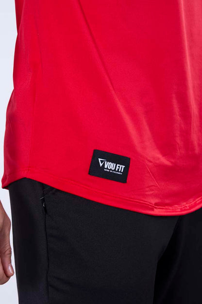 Camiseta Ranglan Roja - voufit