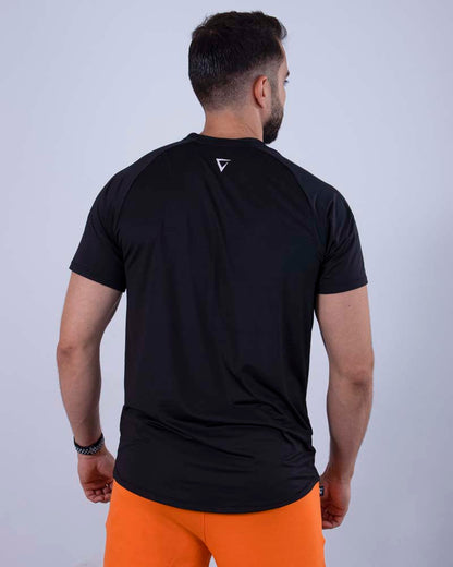 Camiseta Ranglan Negra - voufit