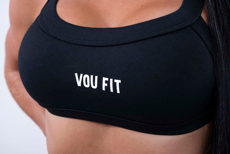 Top Strapless Negro - voufit