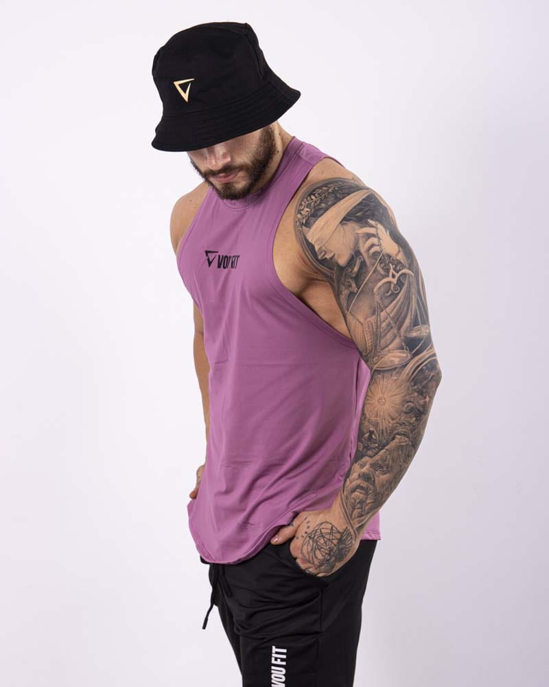 Camisilla Neck Rosado - voufit