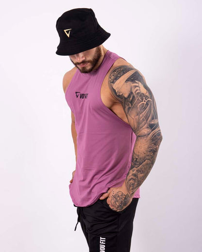 Camisilla Neck Rosado - voufit